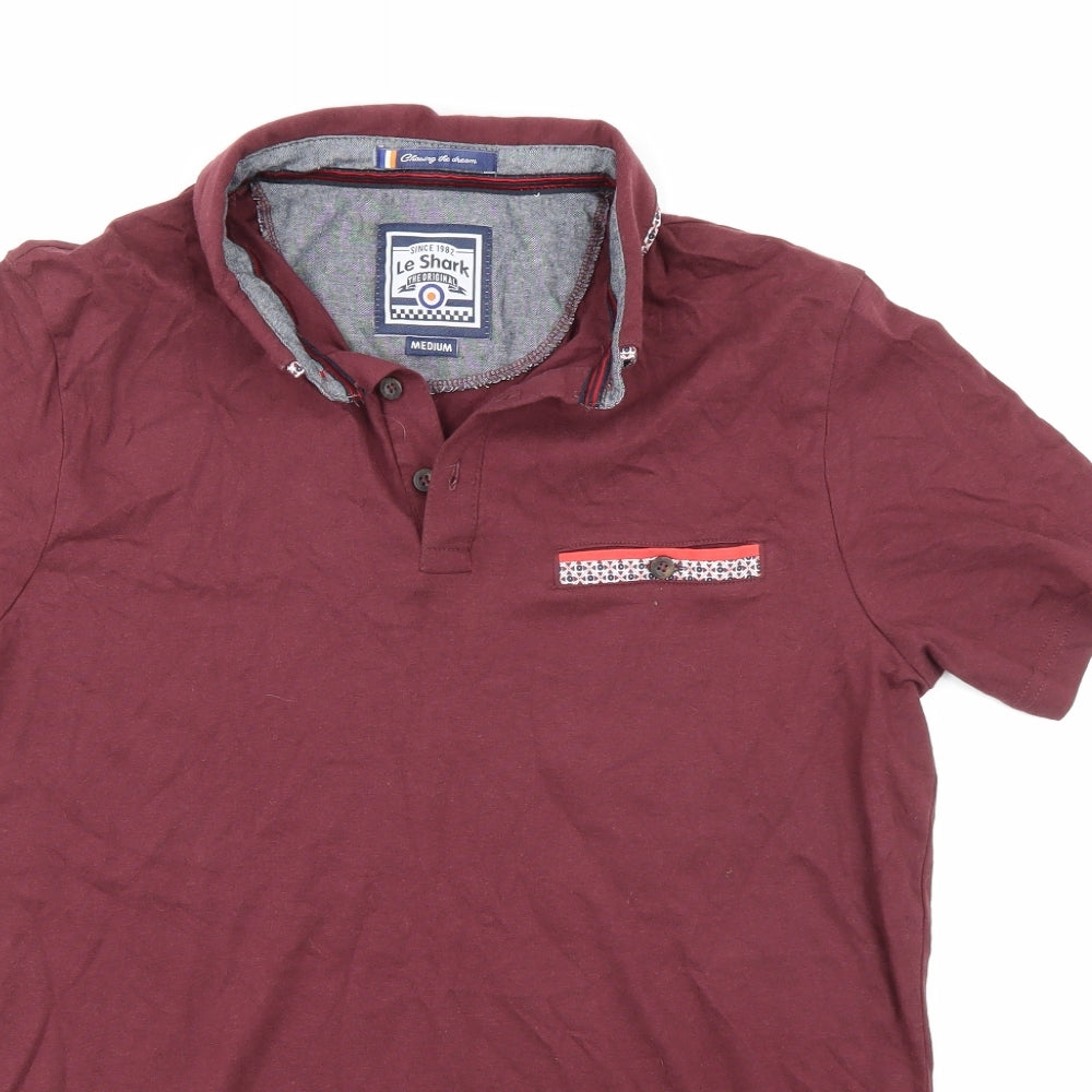 Le Shark Mens Purple    T-Shirt Size M