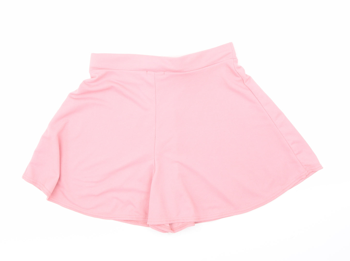 Pretty Little Thing Womens Pink   Hot Pants Shorts Size 12