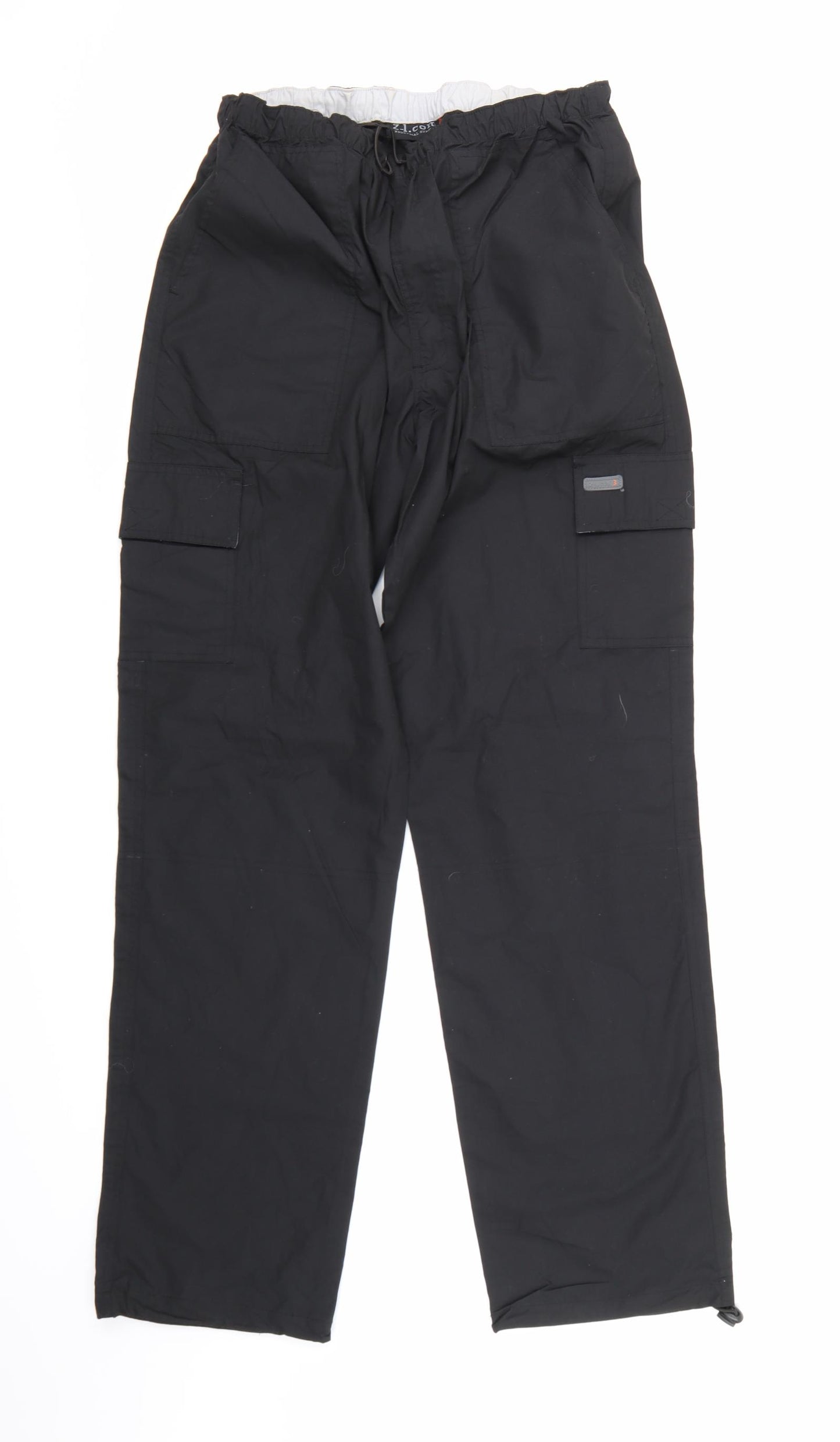 ZL Mens Black   Trousers  Size 32 in L33 in