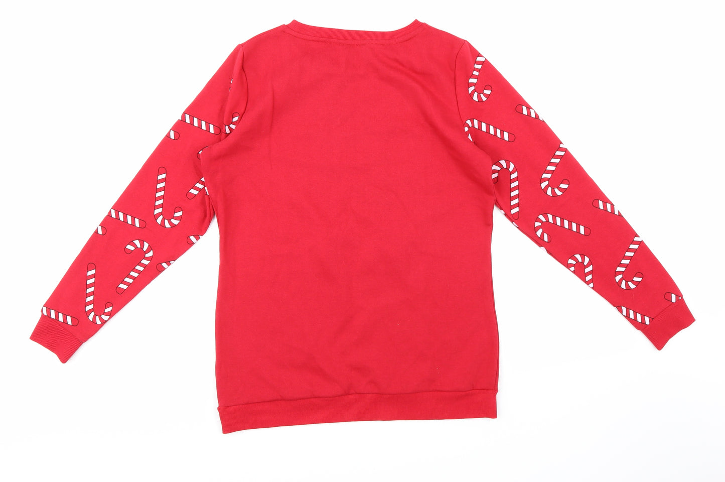 F&F Womens Red   Pullover Sweatshirt Size 10