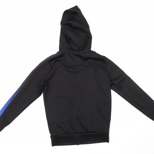 Illusive Boys Black   Full Zip Hoodie Size 13-14 Years