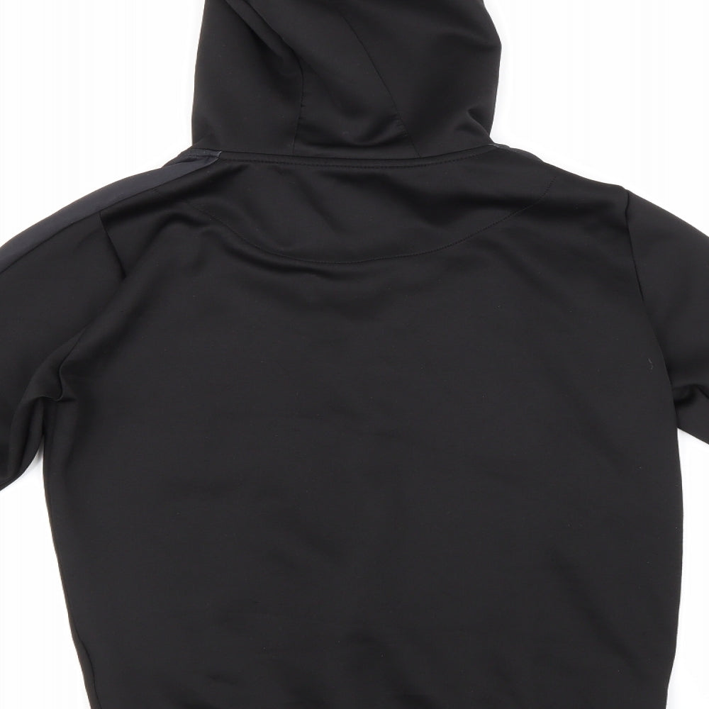 Illusive Boys Black   Full Zip Hoodie Size 13-14 Years