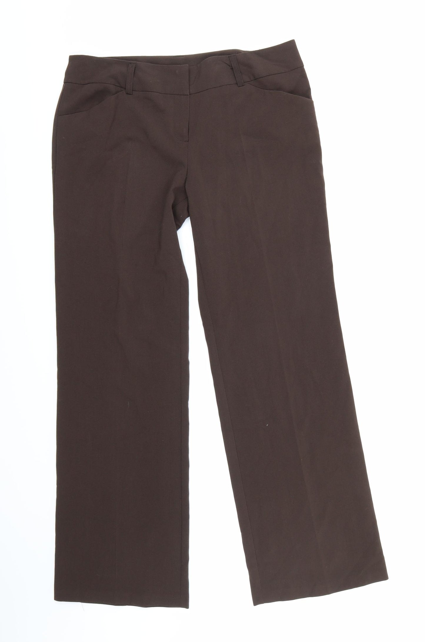 Atmosphere Womens Brown   Trousers  Size 12 L30 in