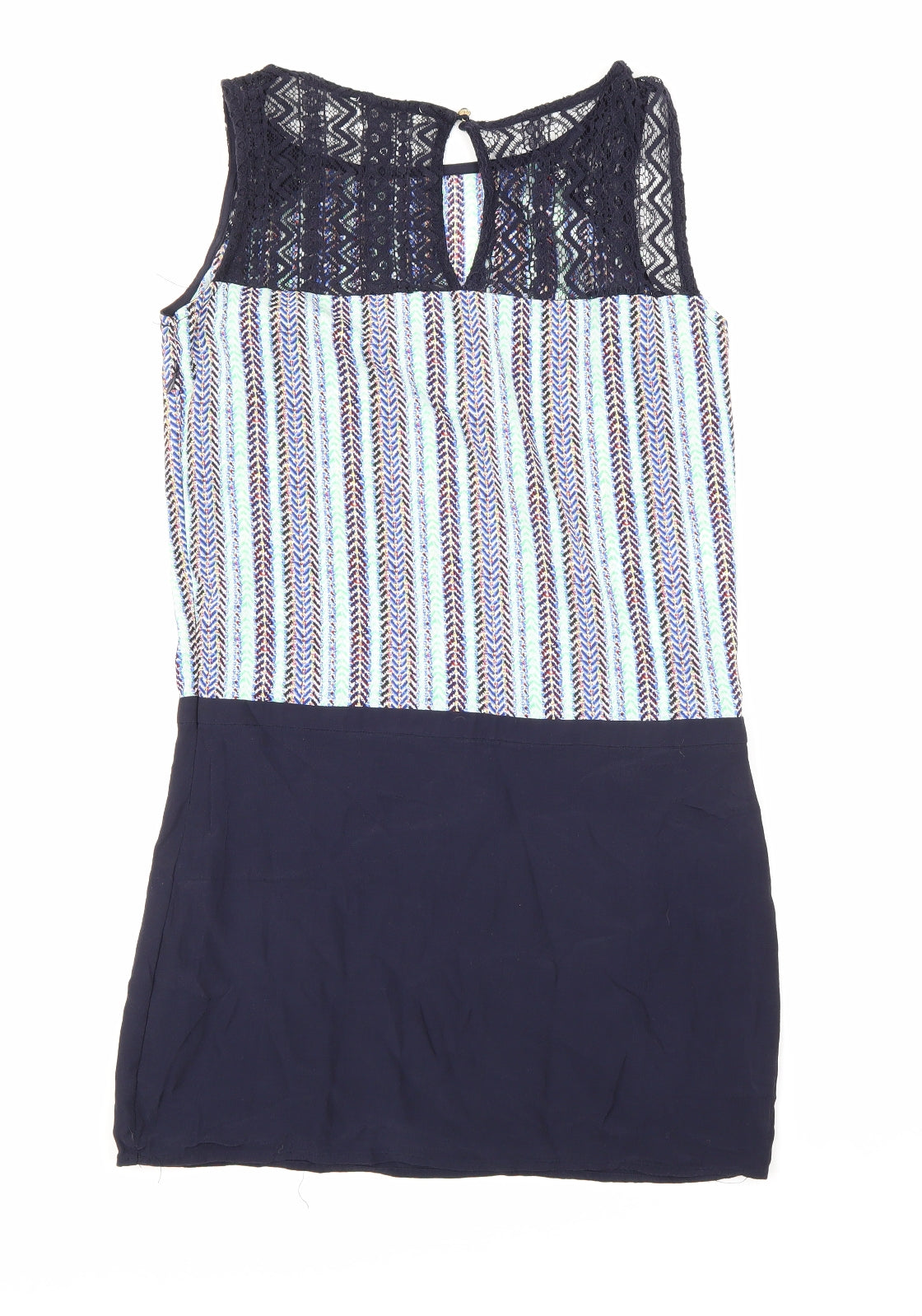 Charlie Womens Blue   A-Line  Size 8