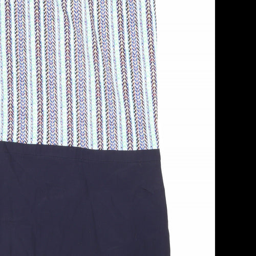 Charlie Womens Blue   A-Line  Size 8