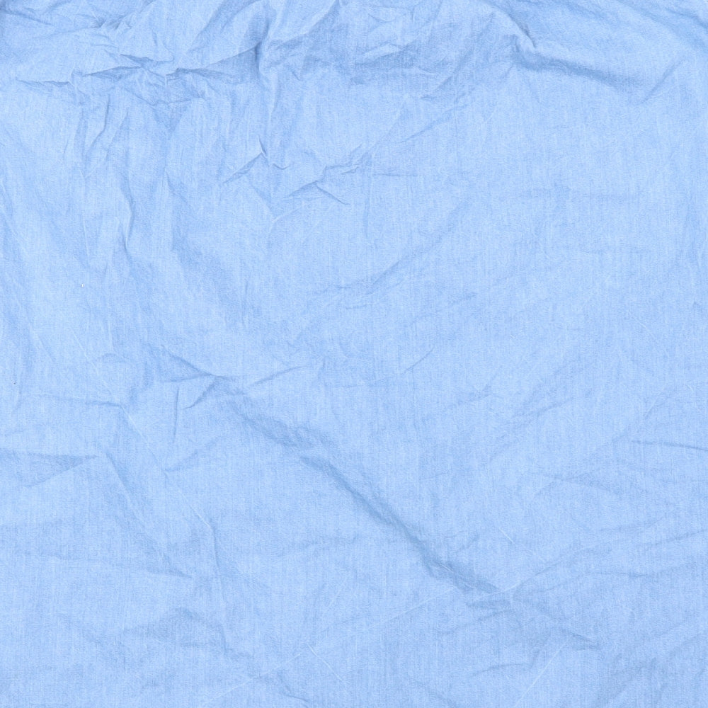 Denim Co Womens Blue Floral  A-Line  Size 10