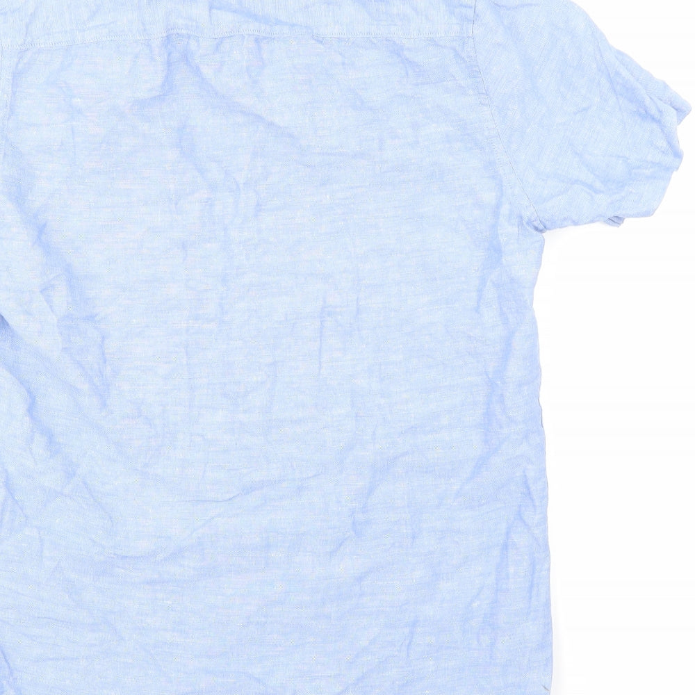NEXT Mens Blue    Dress Shirt Size XS