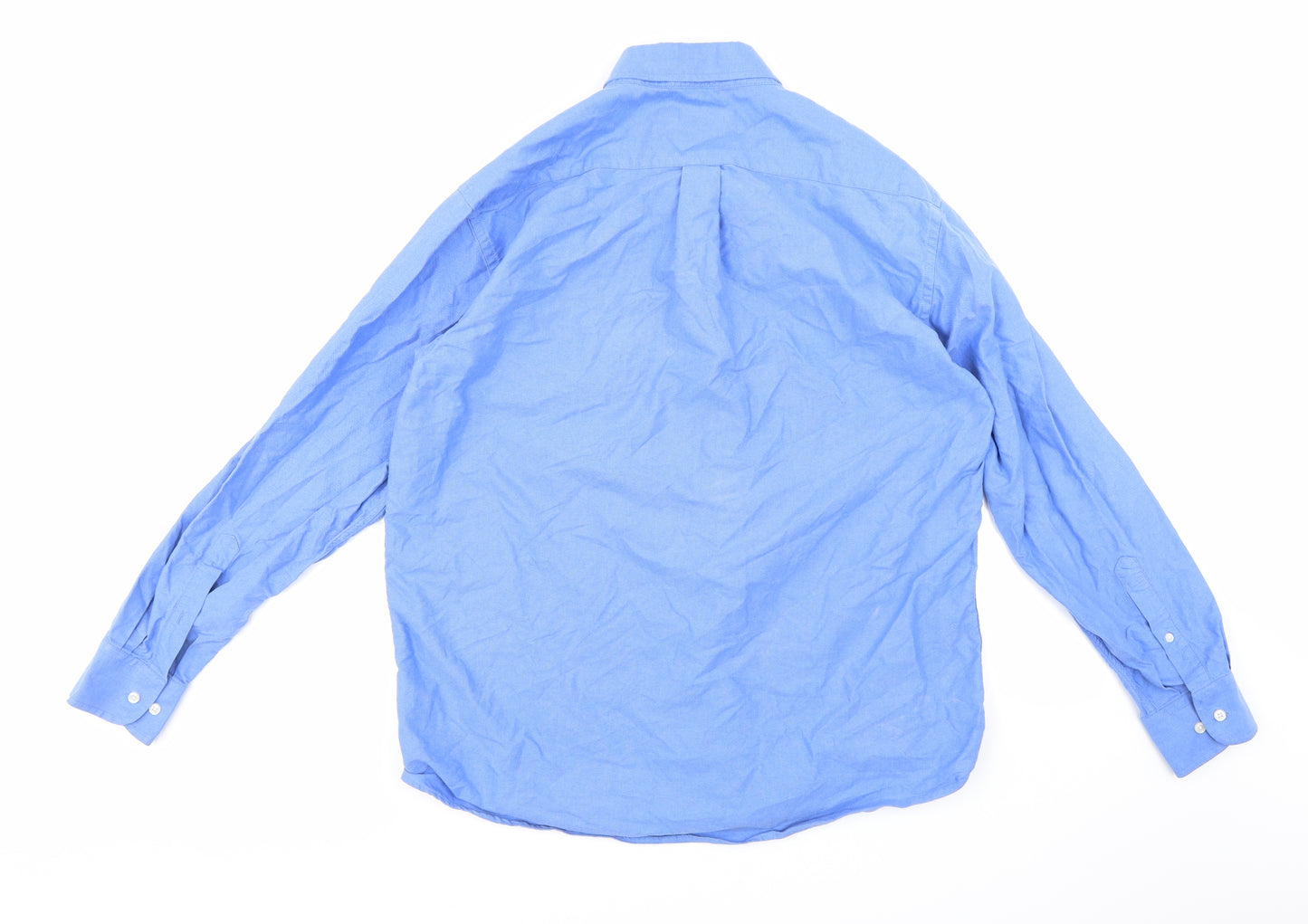 Marks and Spencer Mens Blue    Dress Shirt Size 42