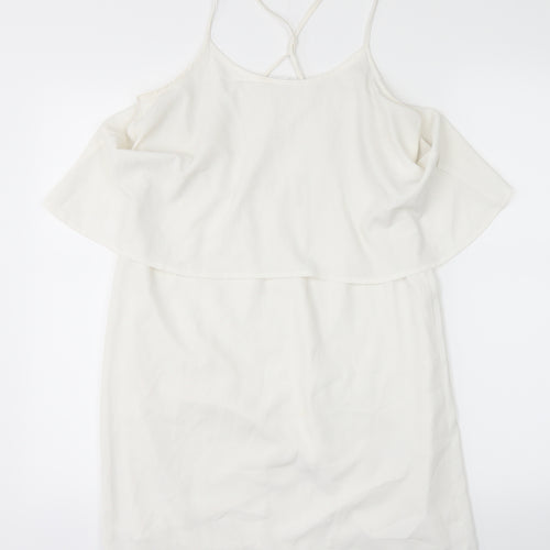 VERO MODA Womens White   Basic Blouse Size XS