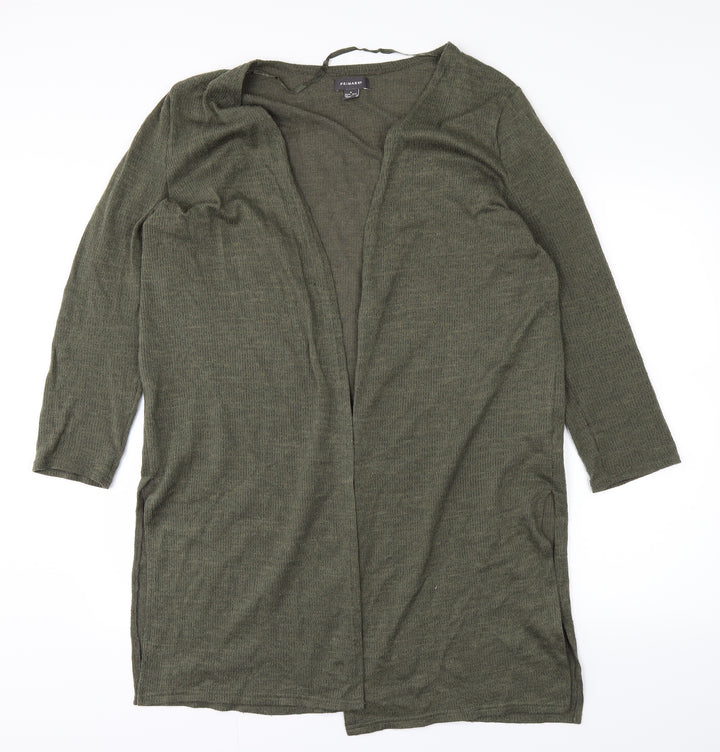 Primark Womens Green   Cardigan Jumper Size 12