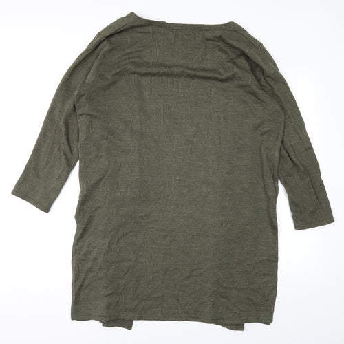 Primark Womens Green   Cardigan Jumper Size 12