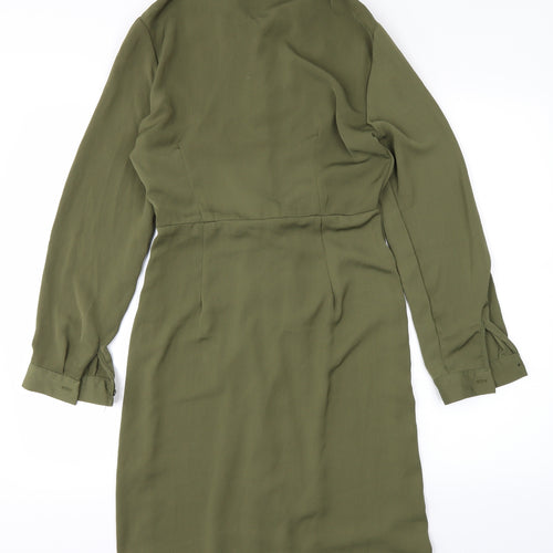 Primark Womens Green   Shirt Dress  Size 12