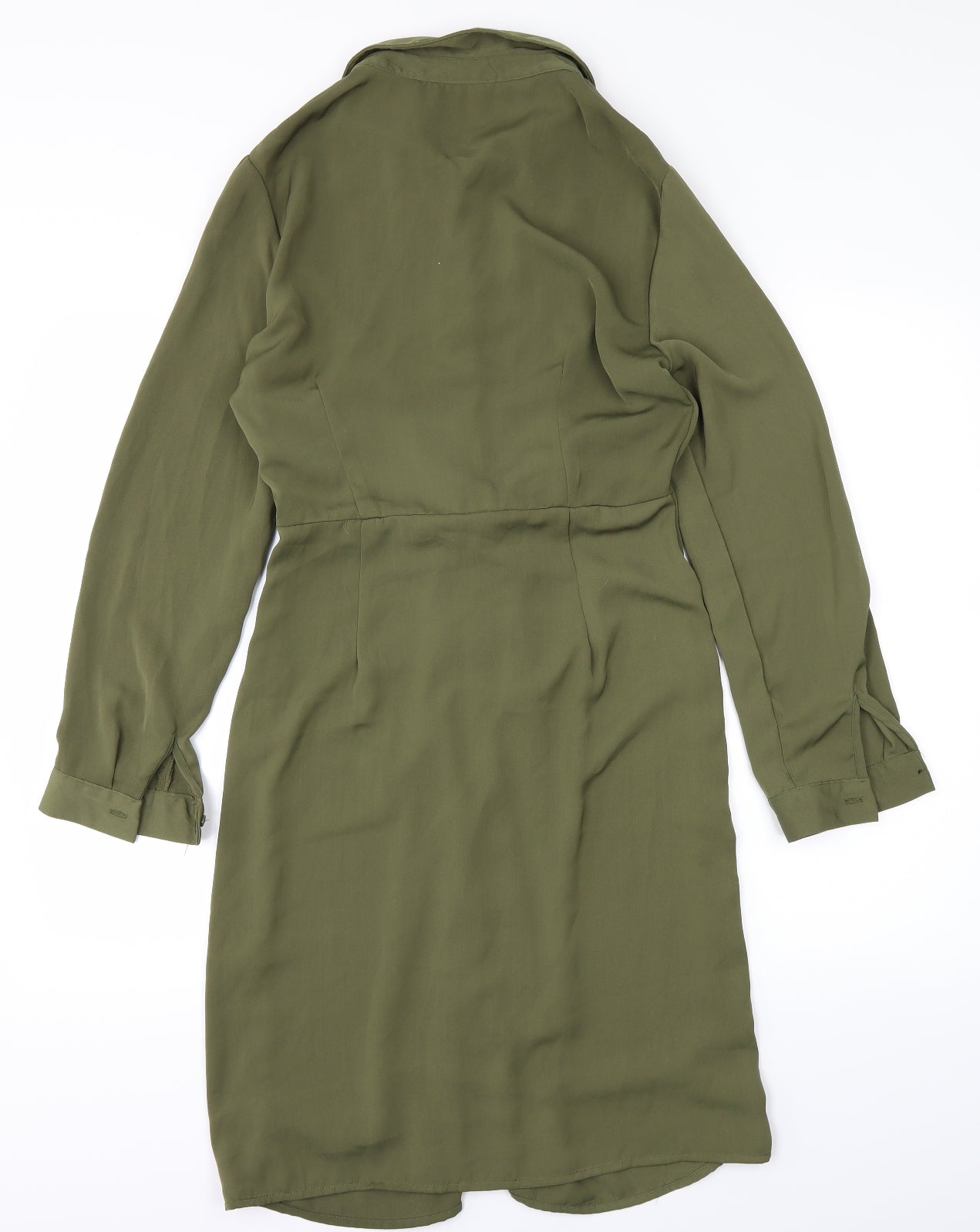 Primark Womens Green   Shirt Dress  Size 12