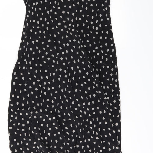 EAST Womens Blue Polka Dot  Pencil Dress  Size 16