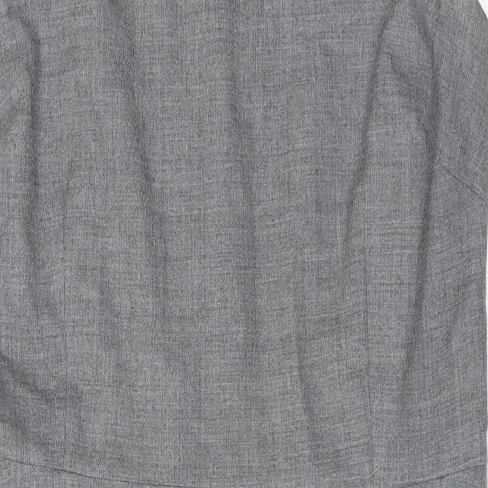 Preworn Womens Grey   Pencil Dress  Size 14