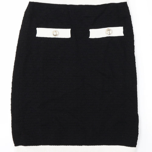 H&M Womens Black   Mini Skirt Size XS