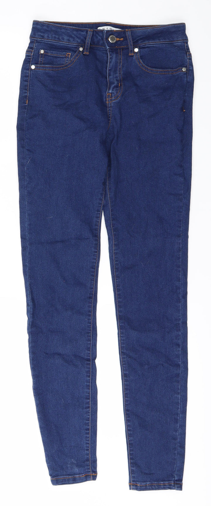 DenimCo Womens Blue   Skinny Jeans Size 8 L28 in