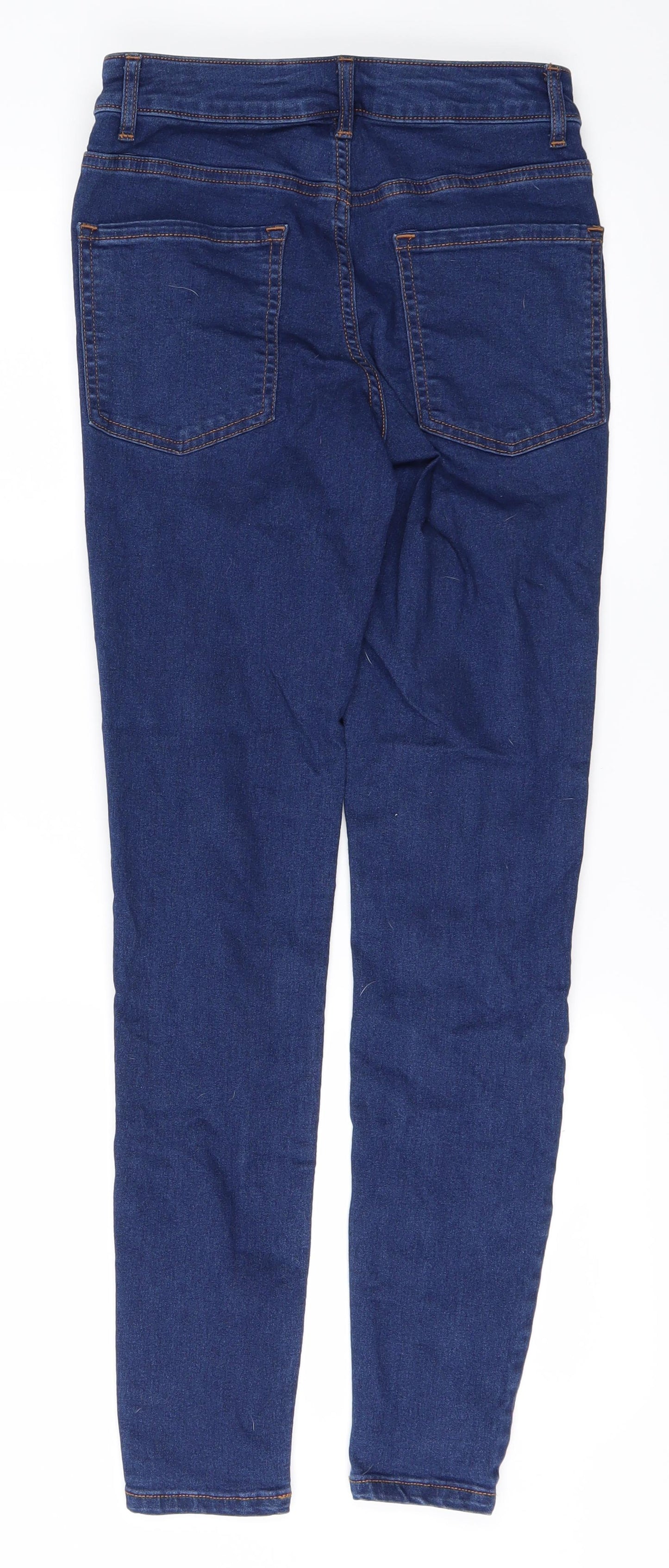 DenimCo Womens Blue   Skinny Jeans Size 8 L28 in