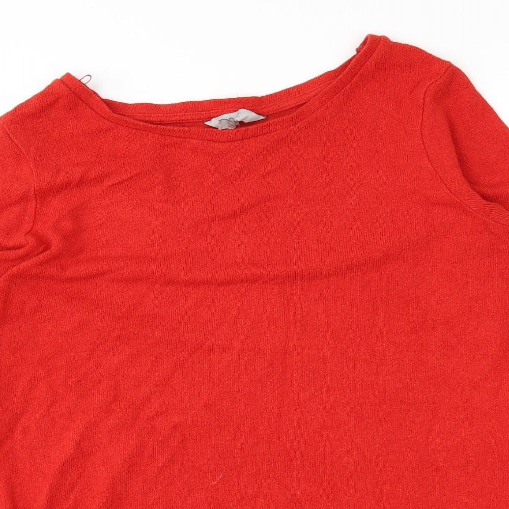 NEXT Womens Orange   Basic T-Shirt Size 8