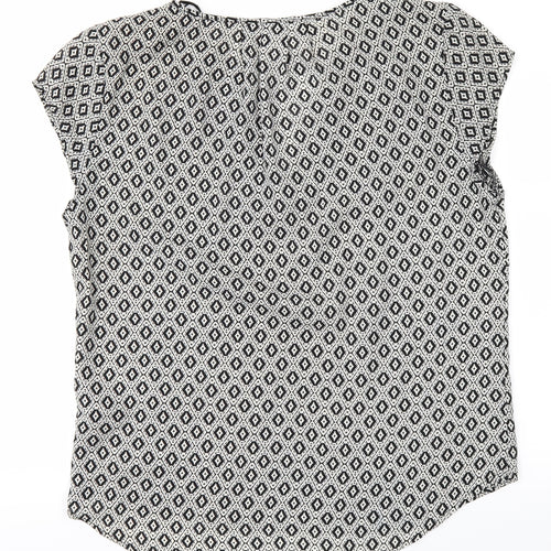 H&M Womens Black   Basic T-Shirt Size 8
