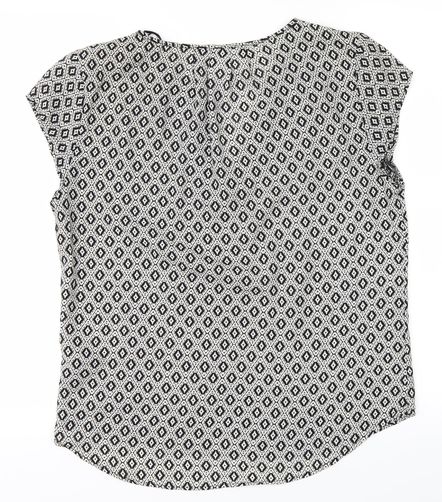H&M Womens Black   Basic T-Shirt Size 8