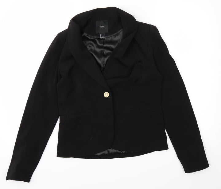 XXI Womens Black Jacket Size S