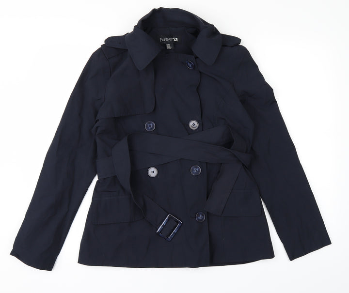 FOREVER 21 Womens Blue Jacket Size M