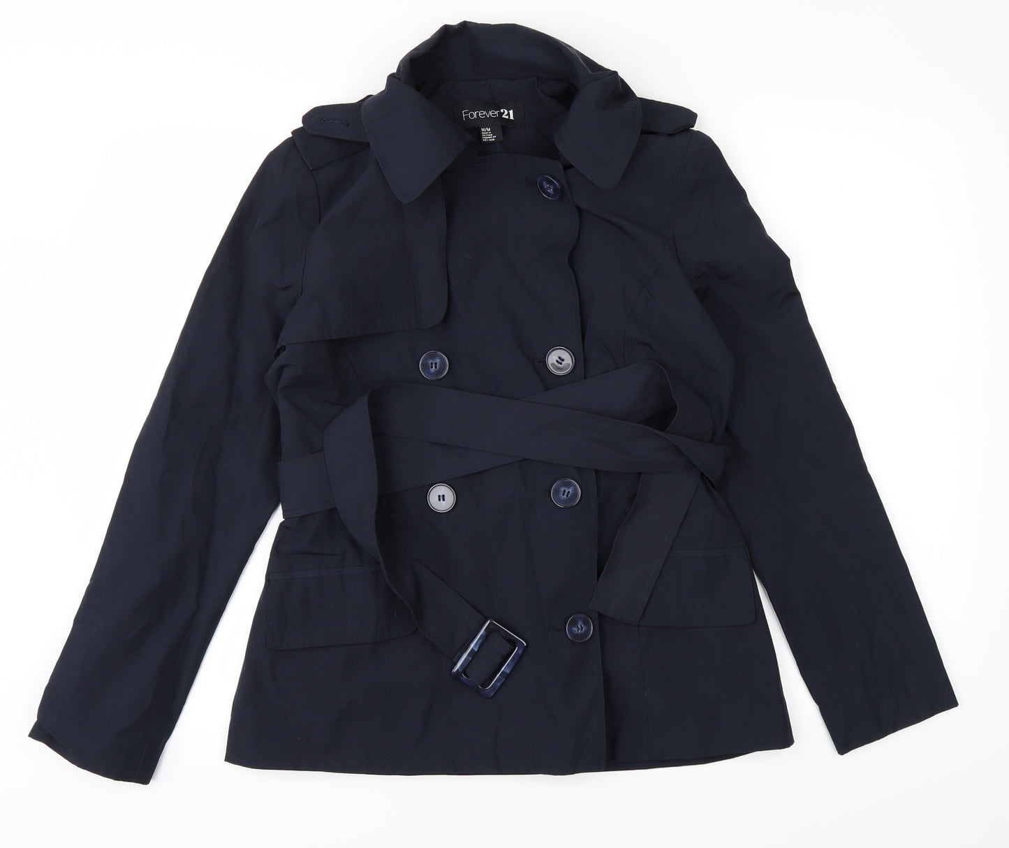 FOREVER 21 Womens Blue   Jacket  Size M