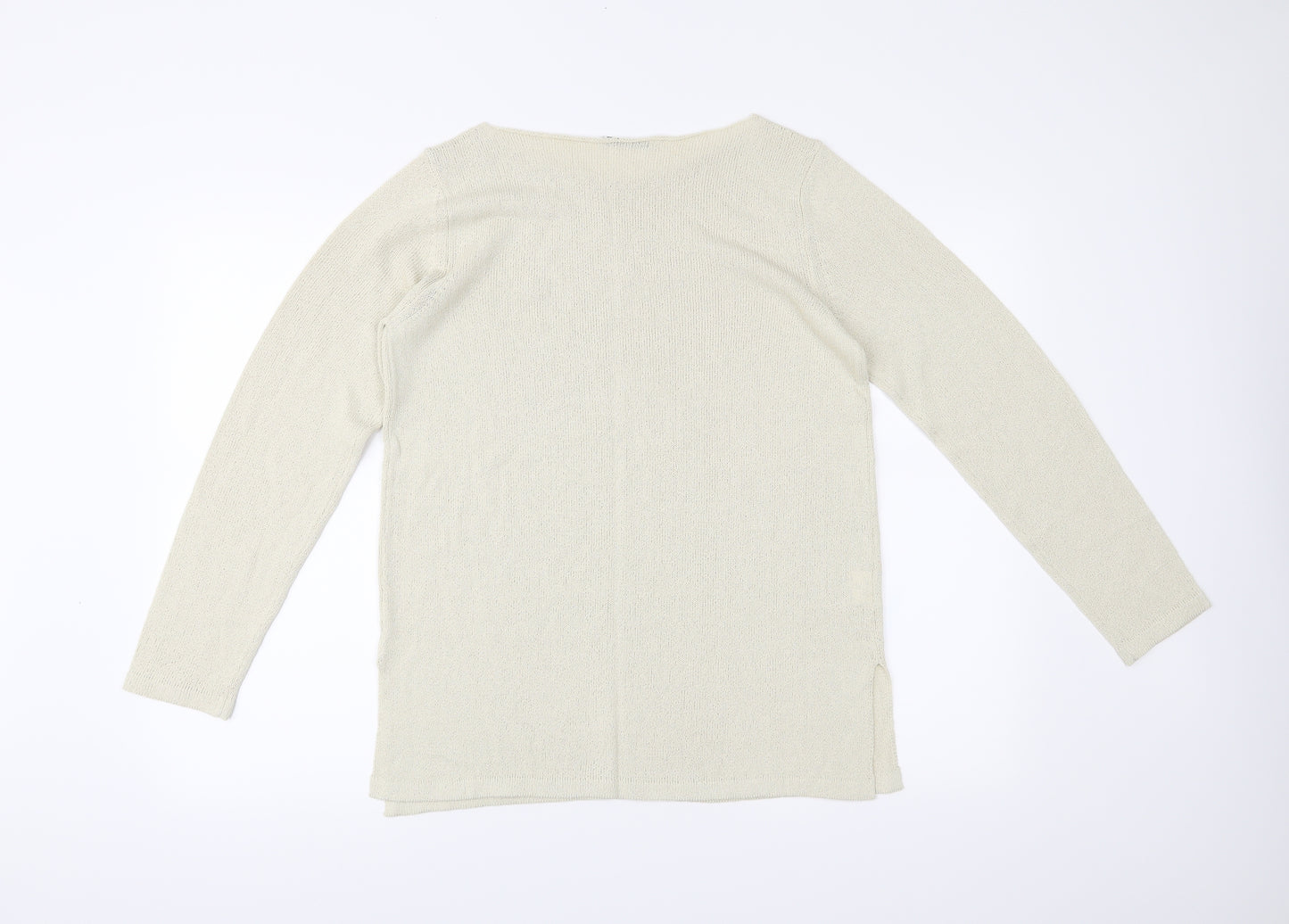 Artigiano Womens Beige   Pullover Jumper Size 12