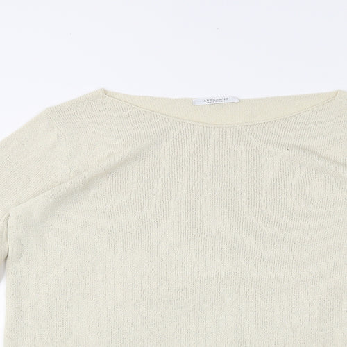 Artigiano Womens Beige   Pullover Jumper Size 12