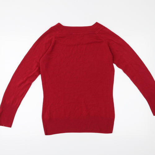 Marks and Spencer Womens Pink   Pullover Jumper Size 10