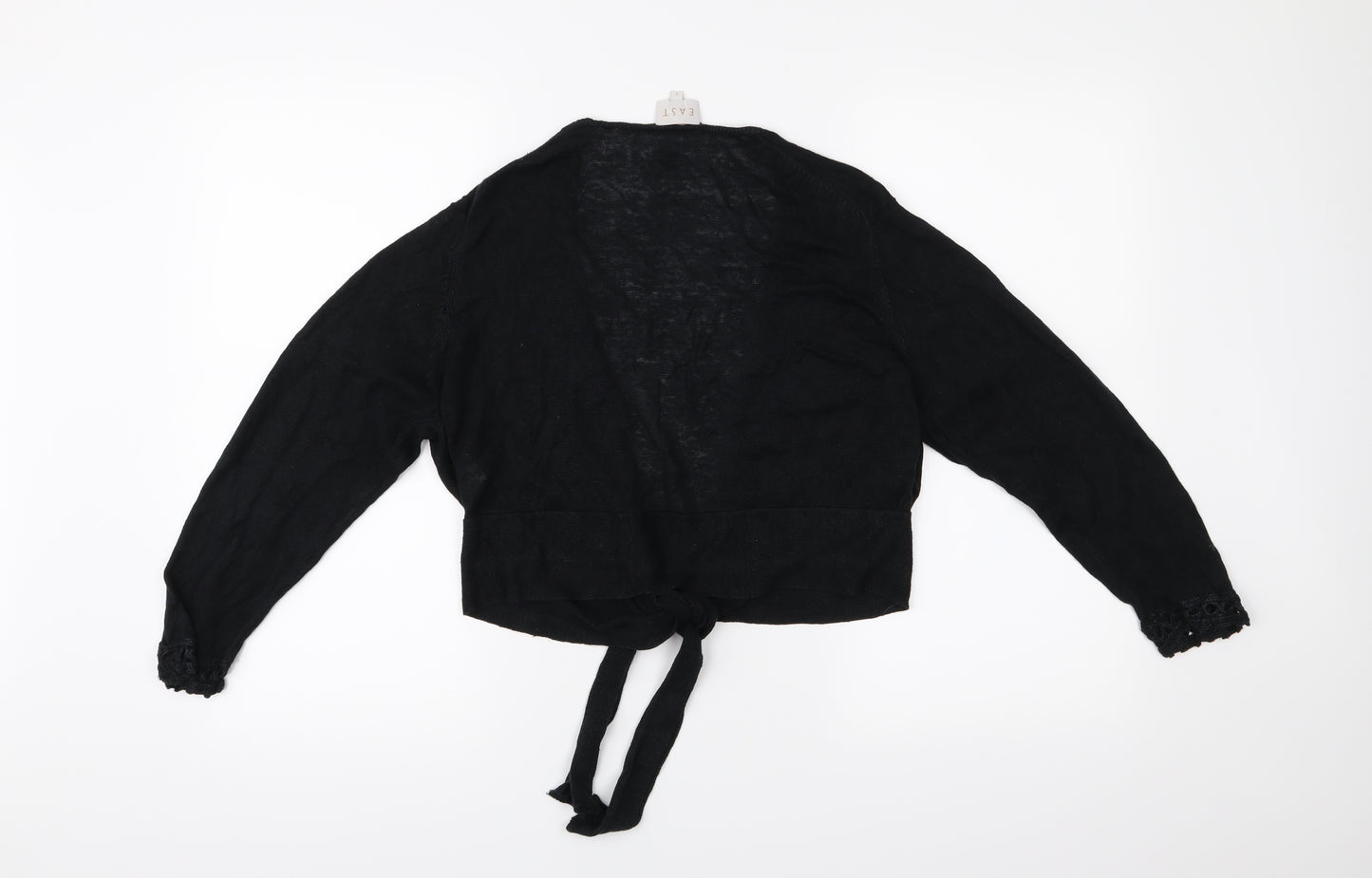 EAST Womens Black   Cardigan Jumper Size L