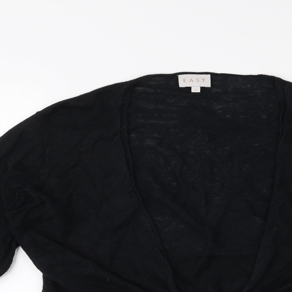 EAST Womens Black   Cardigan Jumper Size L