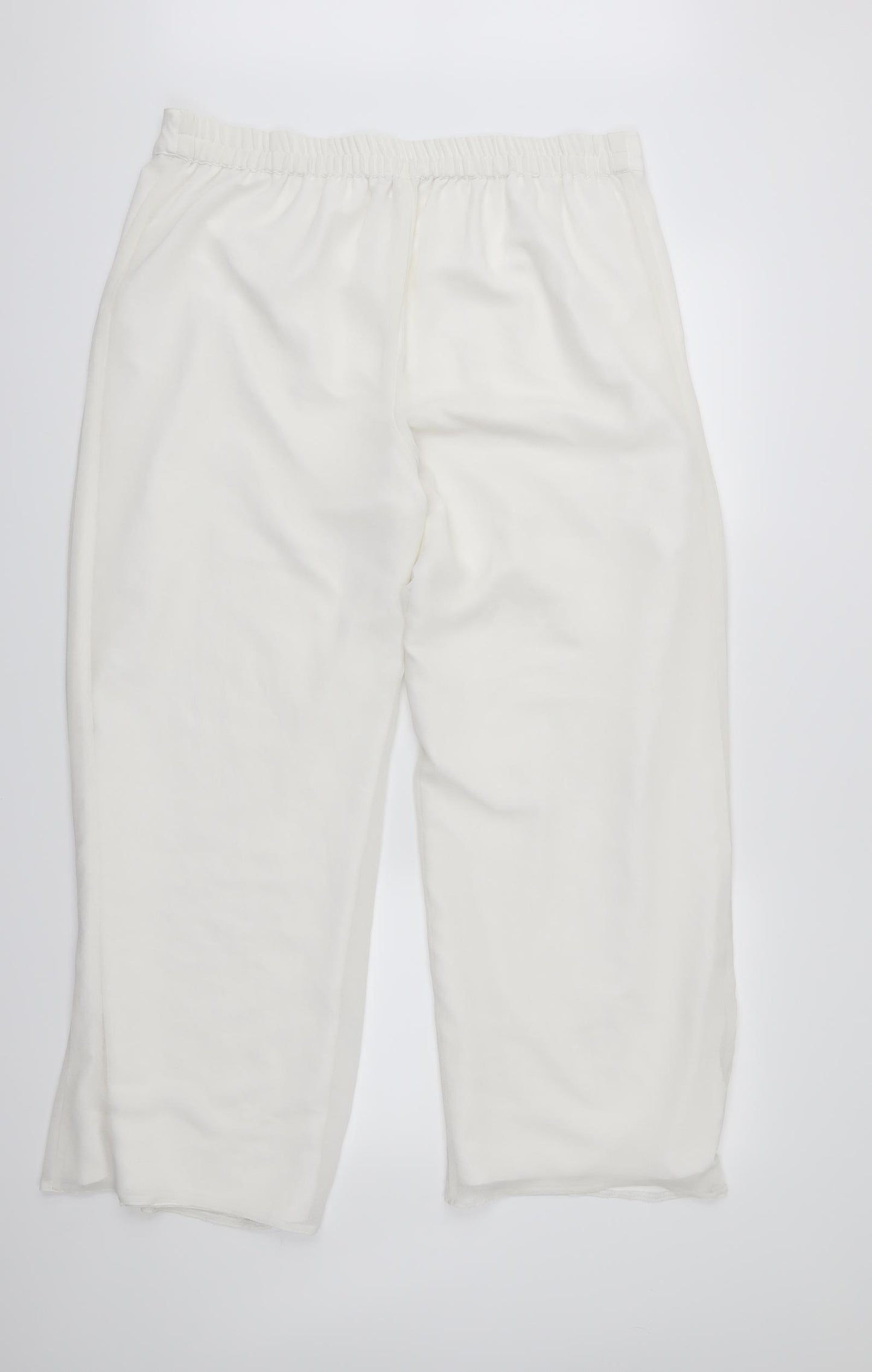 Anna Rose Womens White   Trousers  Size 16 L28 in