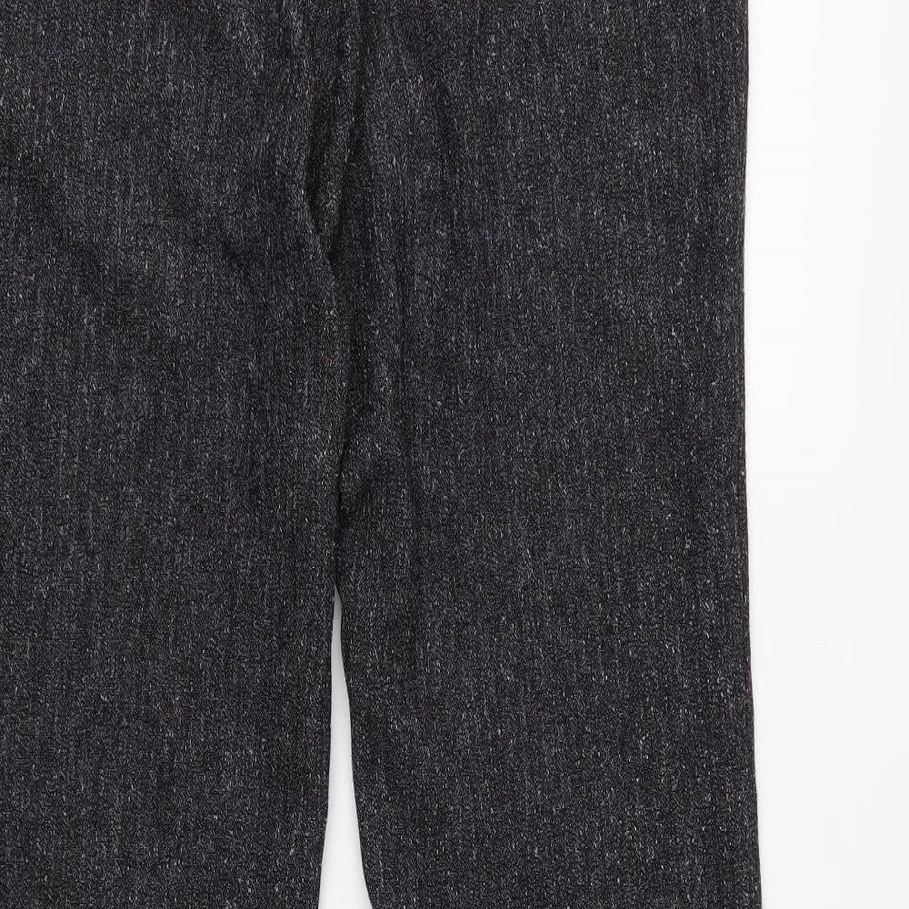 Peacocks Womens Grey   Trousers  Size 10 L30 in