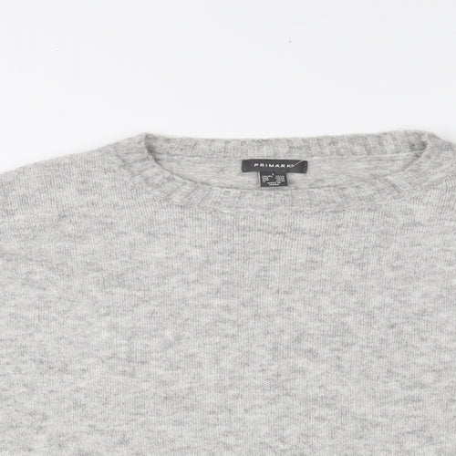 Primark Womens Grey   Pullover Jumper Size 14
