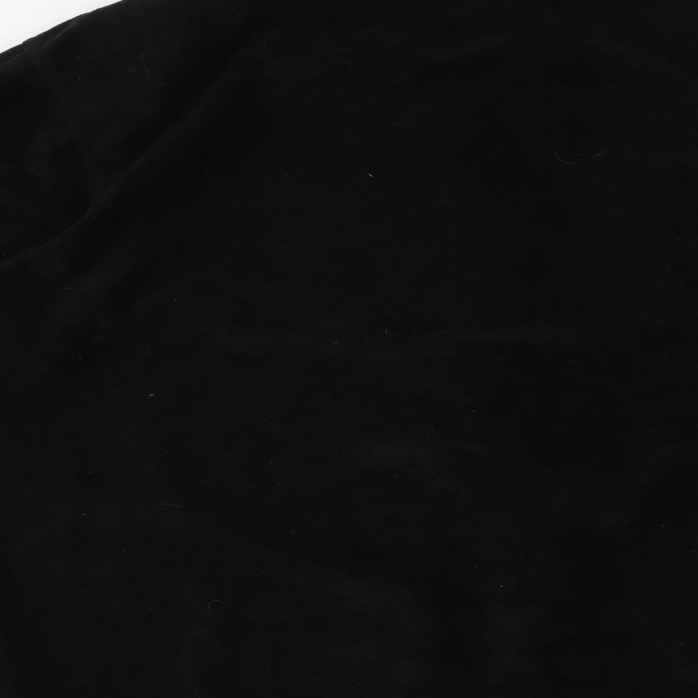 Blast Womens Black   Basic Button-Up Size M