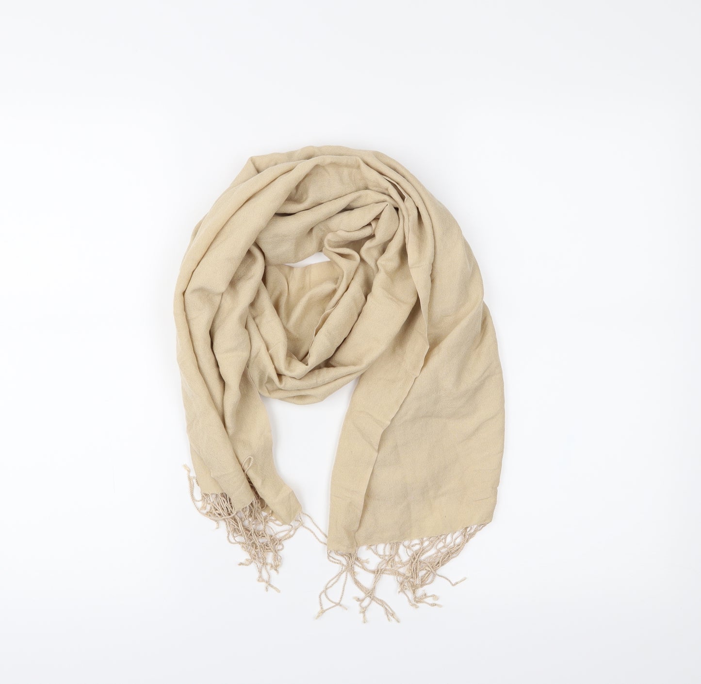 Preworn Womens Beige    Scarf