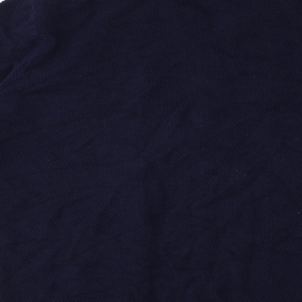 John Partridge Mens Blue   Cardigan Jumper Size L