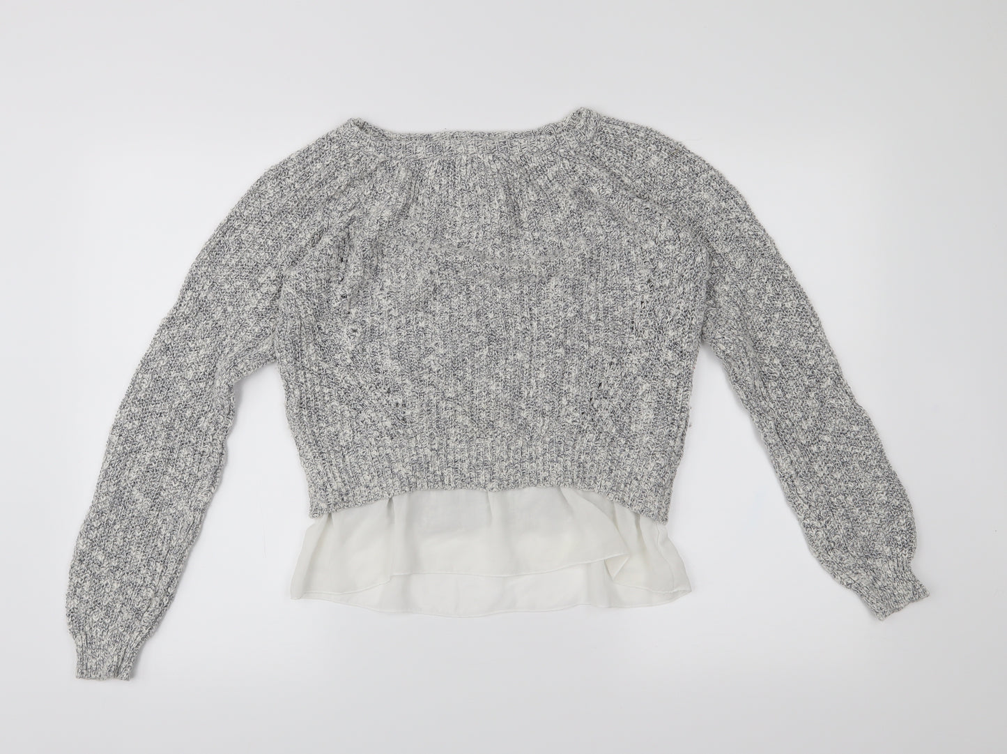 Soccx Womens Grey   Pullover Jumper Size 10