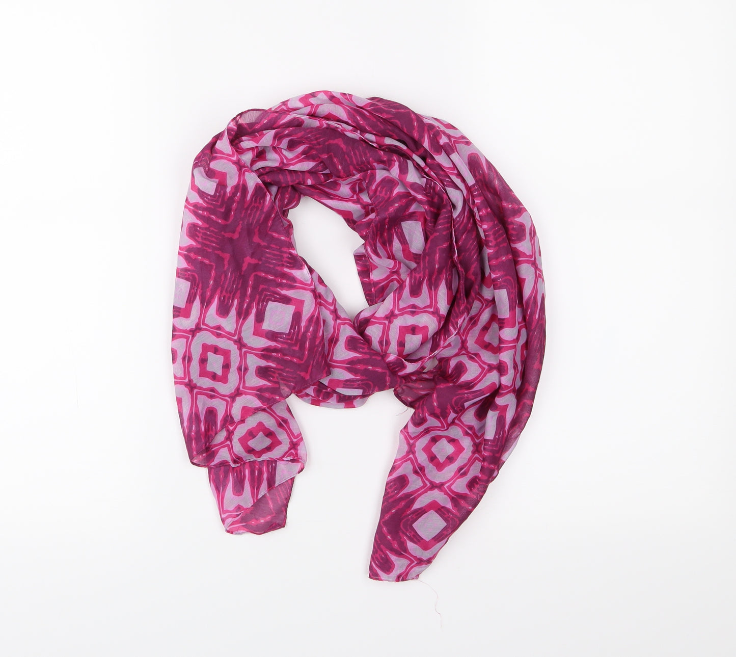 Preworn Womens Pink    Scarf