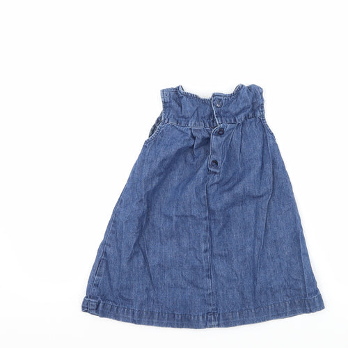 H&M Girls Blue  Denim A-Line  Size 2-3 Years