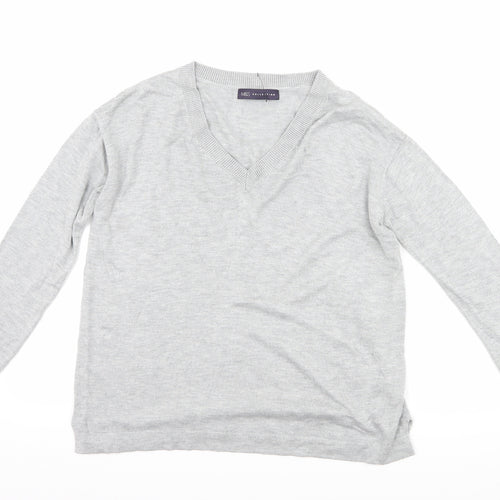 Marks and Spencer Womens Grey   Pullover Jumper Size S