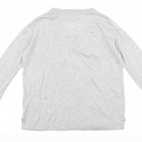 Marks and Spencer Womens Grey   Pullover Jumper Size S