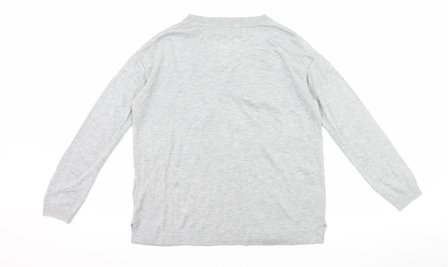 Marks and Spencer Womens Grey   Pullover Jumper Size S