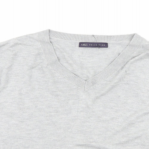 Marks and Spencer Womens Grey   Pullover Jumper Size S