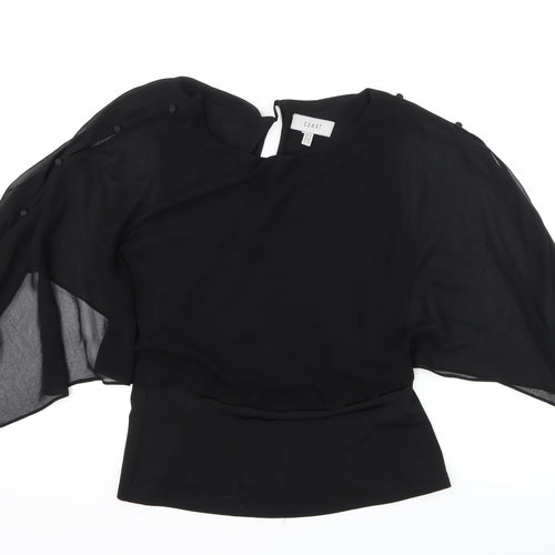 Coast Womens Black   Basic Blouse Size 12