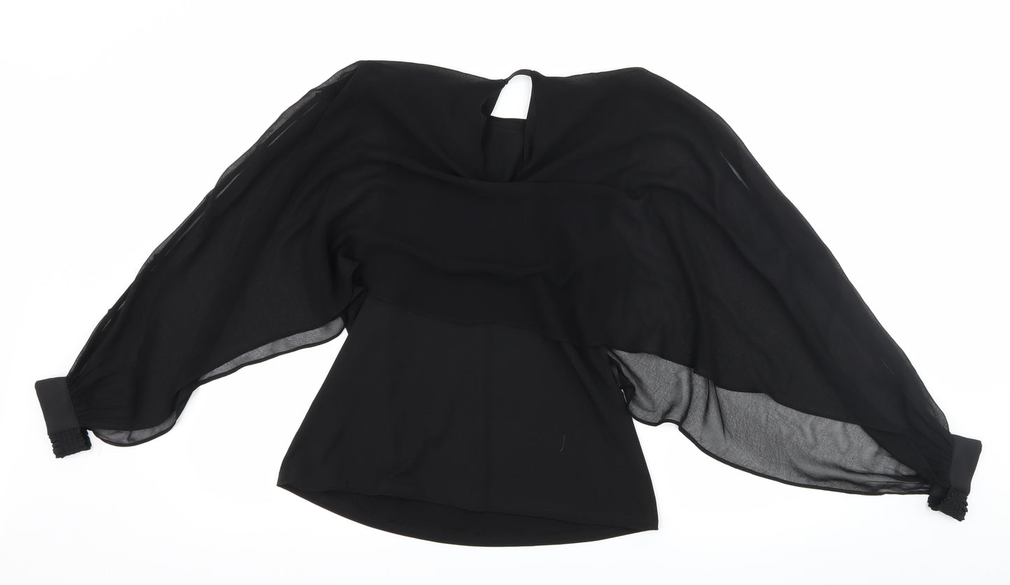 Coast Womens Black   Basic Blouse Size 12