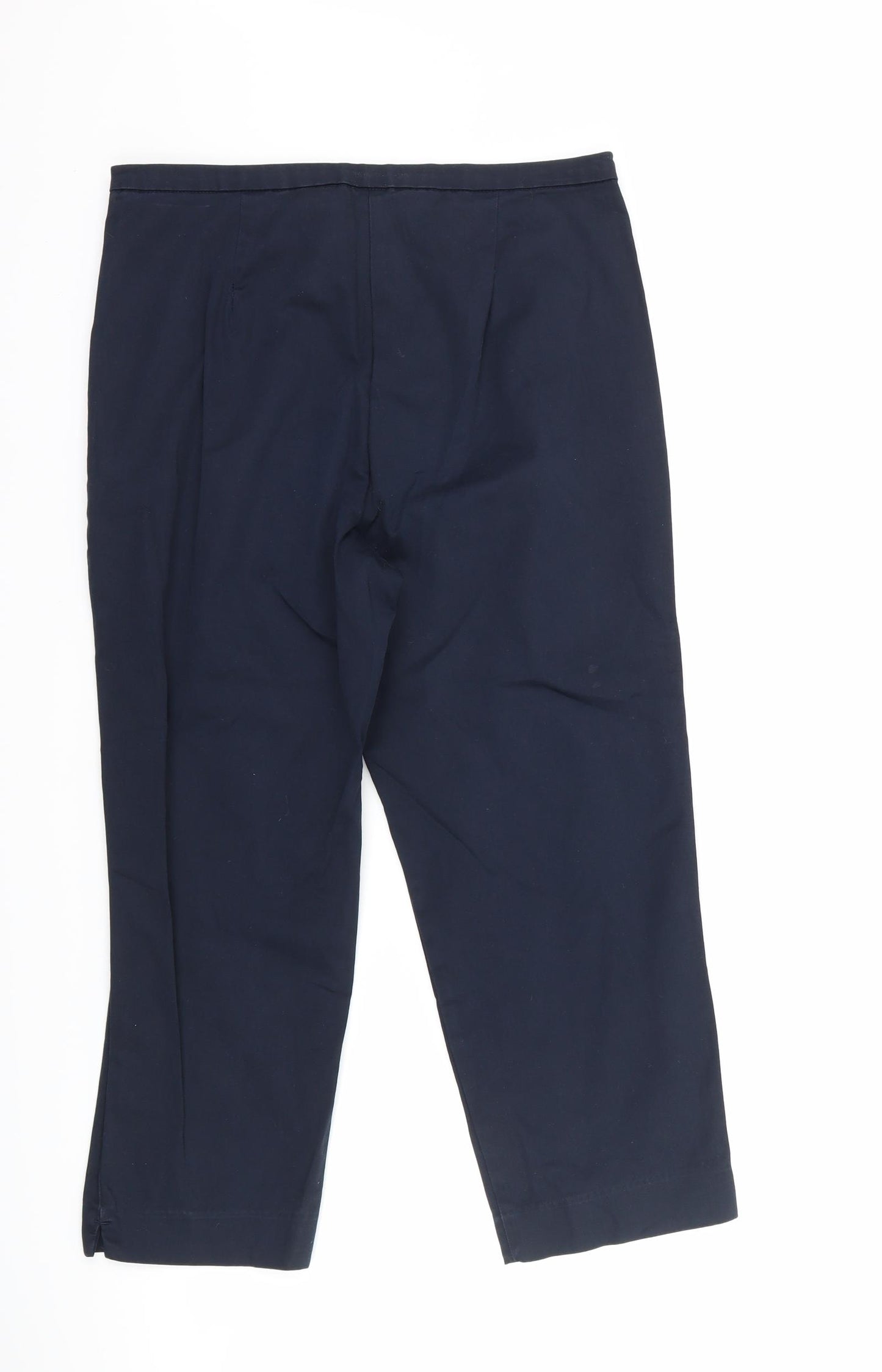 Marks and Spencer Womens Blue   Trousers  Size 10 L22 in