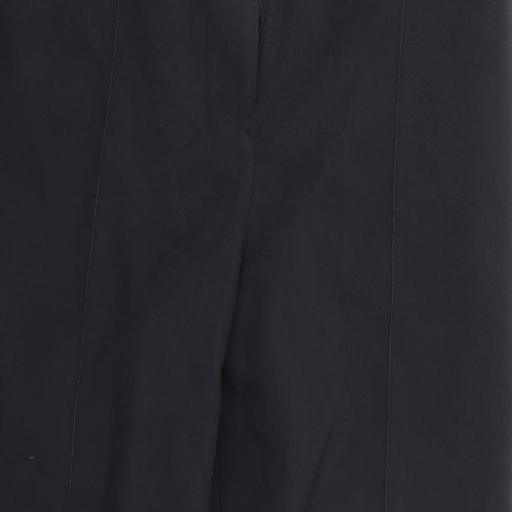 Oasis Womens Black   Trousers  Size 14 L26 in